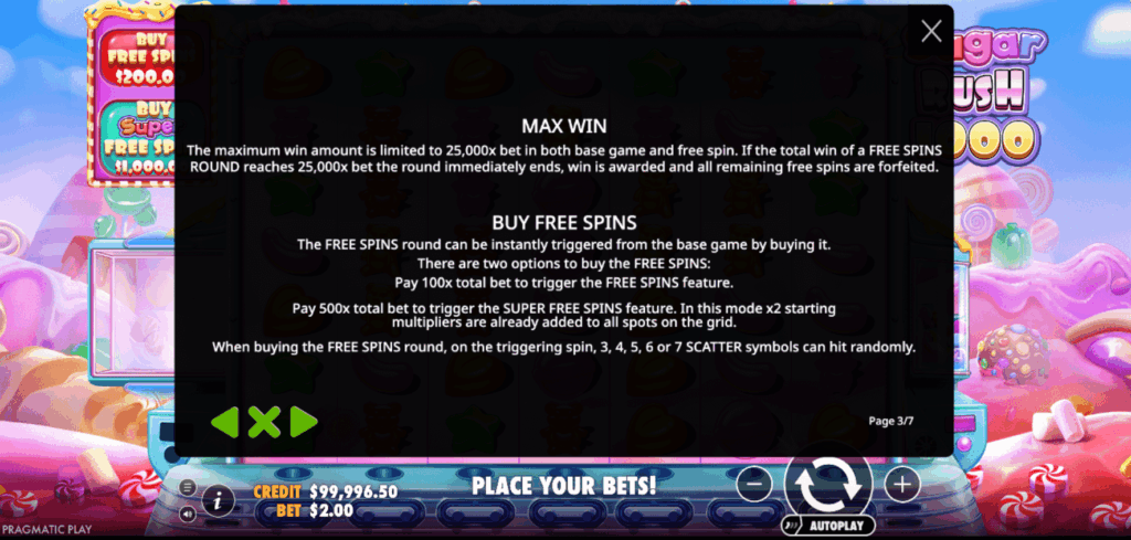 Max Win Sugar Rush 1000