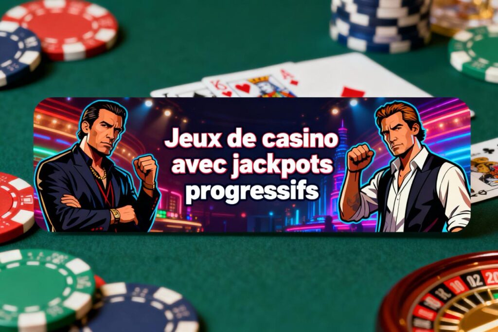 Jeux de casino avec jackpots progressifs