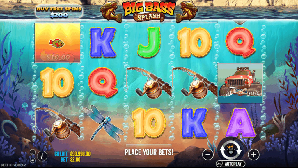 Machine à sous Big Bass Splash