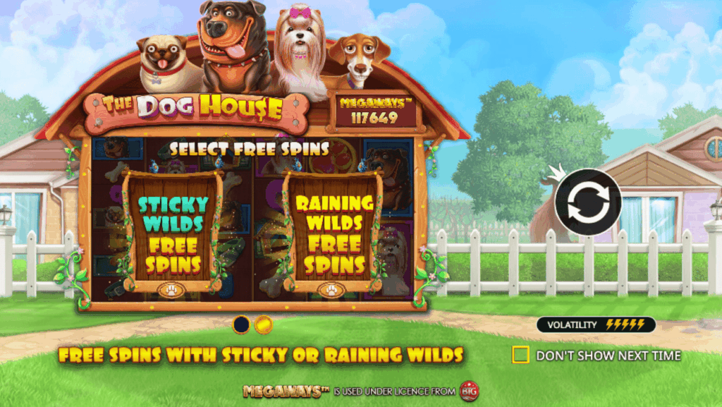 Machine à sous The Dog House Megaways