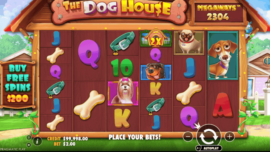 Machine à sous The Dog House Megaways