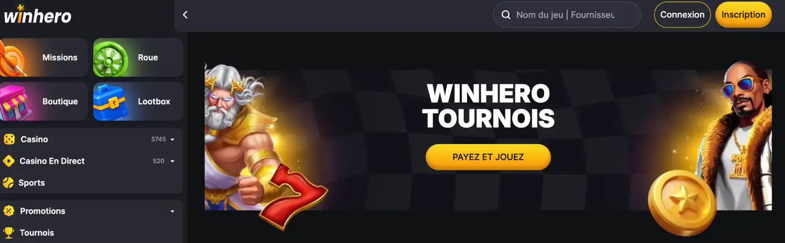 WinHero Casino