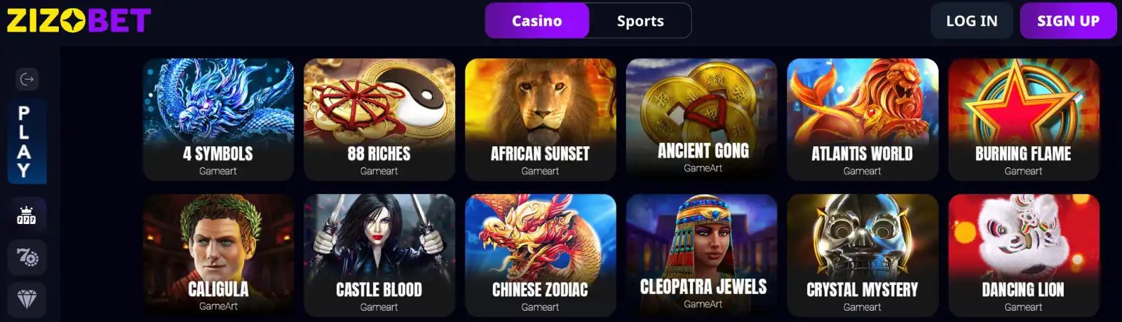 Zizobet Casino