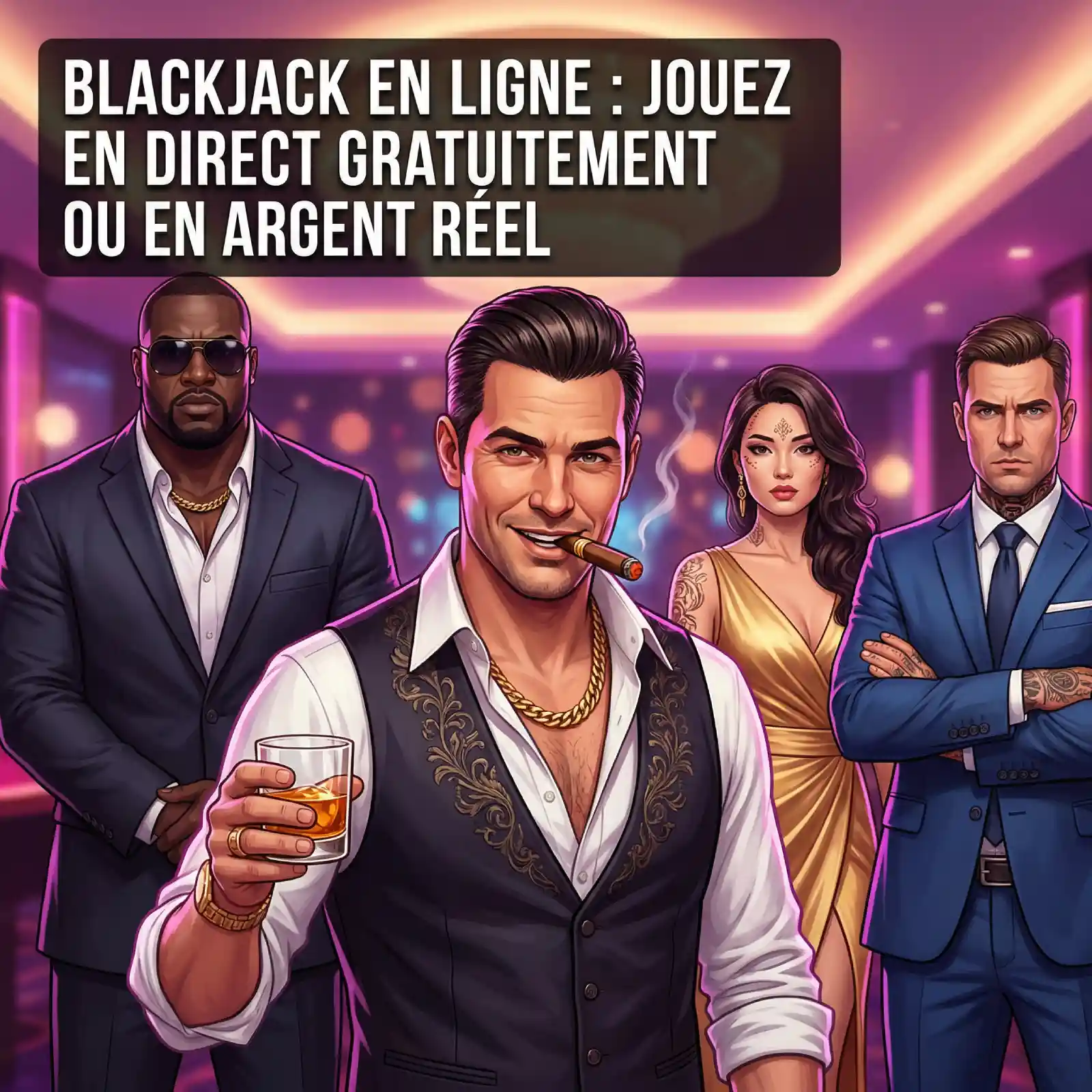Blackjack en ligne : Jouez en live gratuitement ou en argent réel