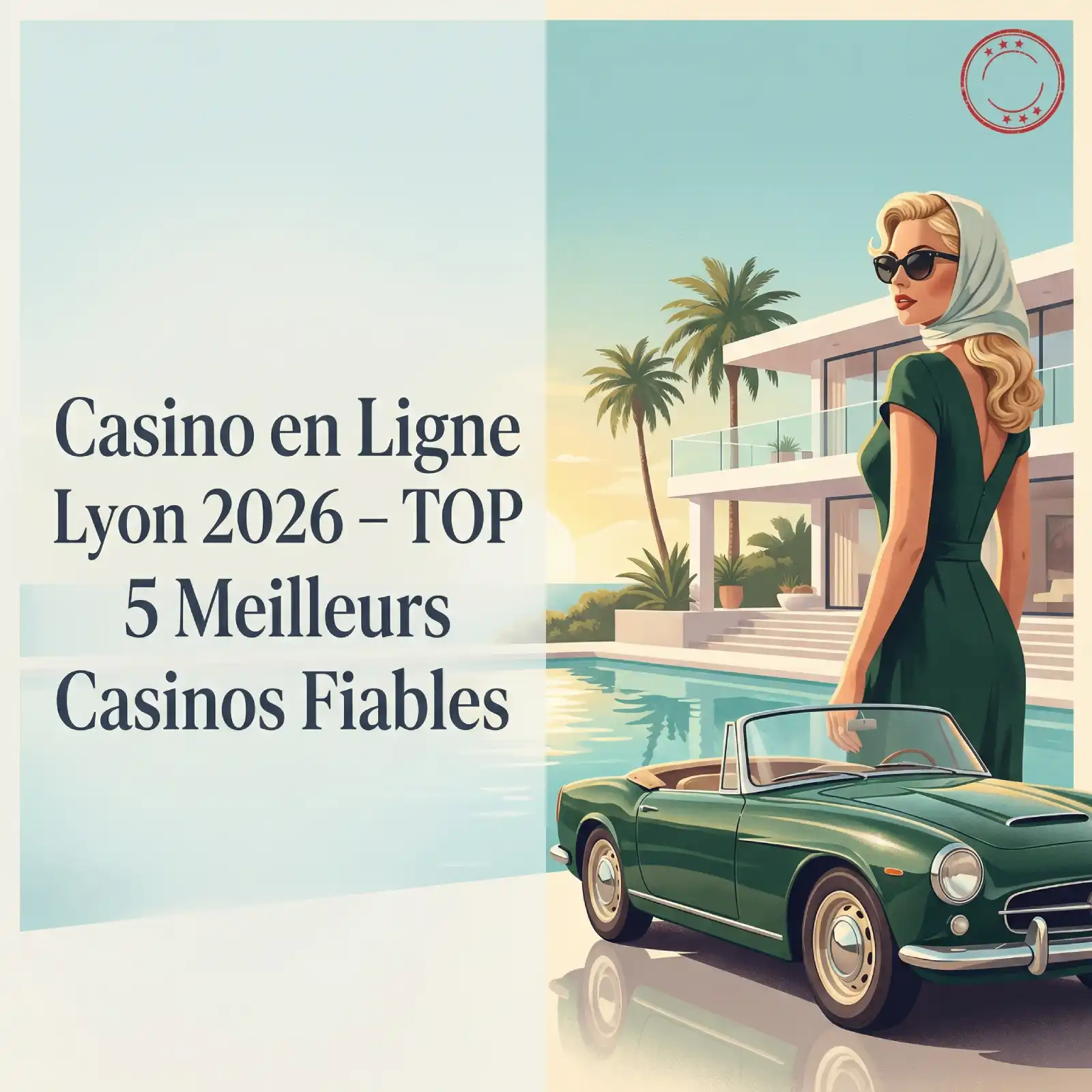 Casino en Ligne Lyon 2026 - TOP 5 Meilleurs Casinos Fiables